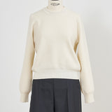 Bicolor Crew Neck Knit
