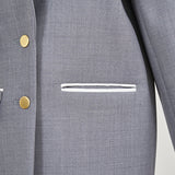 【shirocon】Chunky Tailored Jacket Gray