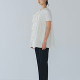 Double-Cross Frill Gilet