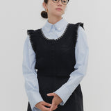 Crocheted Mini Gilet
