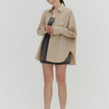 UV Cut Oversized Shirt