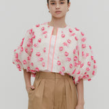 【shirocon】Cotton Candy Balloon Jacket