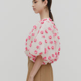【shirocon】Cotton Candy Balloon Jacket