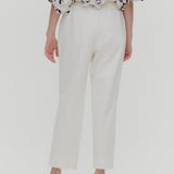 【shirocon】Camellia Stretch Dress Trousers
