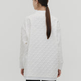 【shirocon】Kitty Ribbon Layered Blouse