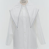 【yori】Sailor Ribbon Shirt