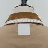 【yori】Blanket-Stitch Chino Shirt Jacket