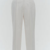 【shirocon】Camellia Stretch Dress Trousers