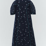 Lame Clover Sheer Dress