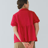 Organic Cotton Pile Polo Shirt