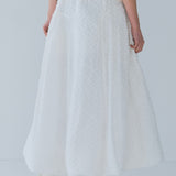 【shirocon】Downy Chiffon Skirt
