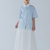 【shirocon】Downy Chiffon Skirt