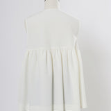 Double-Cross Frill Gilet