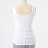 【yori】Square Ribbed Tank Top