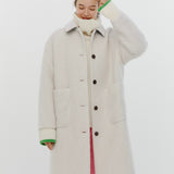 Soutien Collar Shaggy Coat