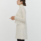 【shirocon】Back Open Turtleneck Cut-and-Sewn