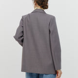 【shirocon】Chunky Tailored Jacket Gray