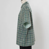 【yori】Tartan Check Sheer Shirt