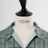 【yori】Tartan Check Sheer Shirt