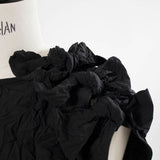 Ribbon-Washed Dress