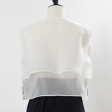 【shirocon】Milky Color Sailor Gilet