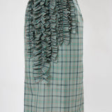 【yori】Voluminous Frill Sheer Skirt
