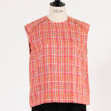 Check Tweed Vest