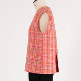 Check Tweed Vest
