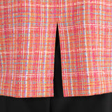 Check Tweed Vest