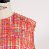 Check Tweed Vest