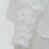 【shirocon】Mille Feuille Gathered Blouse