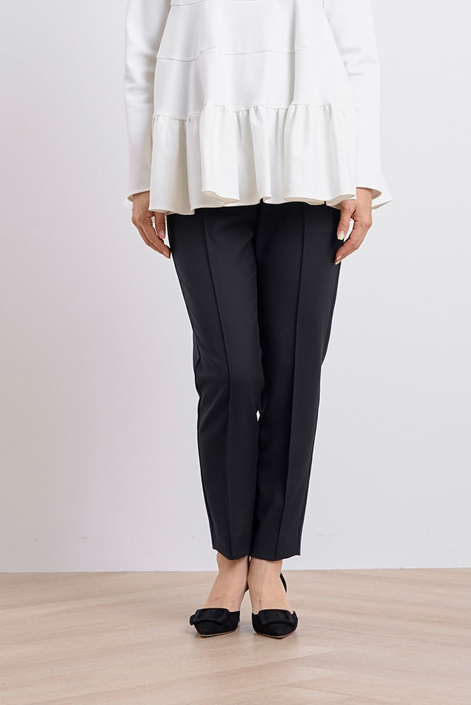 Matte Double Cloth Center Stitch Pants