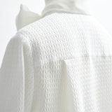 Heart Textured Short Shirt