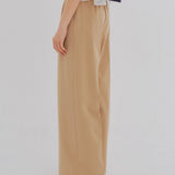 【shirocon】Double Tuck Baggy Pants
