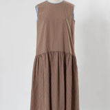 Cotton Check Dress