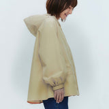 Water-Repellent Taffeta Hoodie
