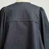 Balloon Denim Blouson