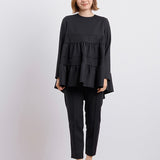Matte Double Cloth Center Stitch Pants