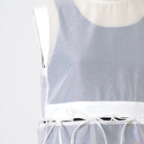 Shirocon Sheer Ribbon Dress