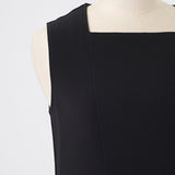 Sheer Sleeve Black Formal Set