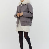 Poodle Hood Bonding Jacket