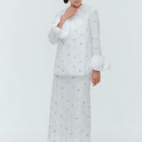 (yori) Blossom Balloon Cuff Blouse