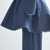 Origami Denim Blouse