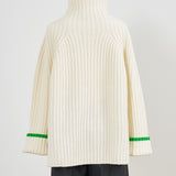 Whole Garment Chimney Knit