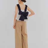 【shirocon】Double Tuck Baggy Pants