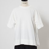Solid Back Flare Tee