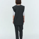 V-neck Ribbon Gilet