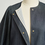 Balloon Denim Blouson