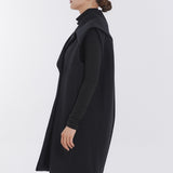 Puffy Big Collar Gilet