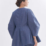 Origami Denim Blouse